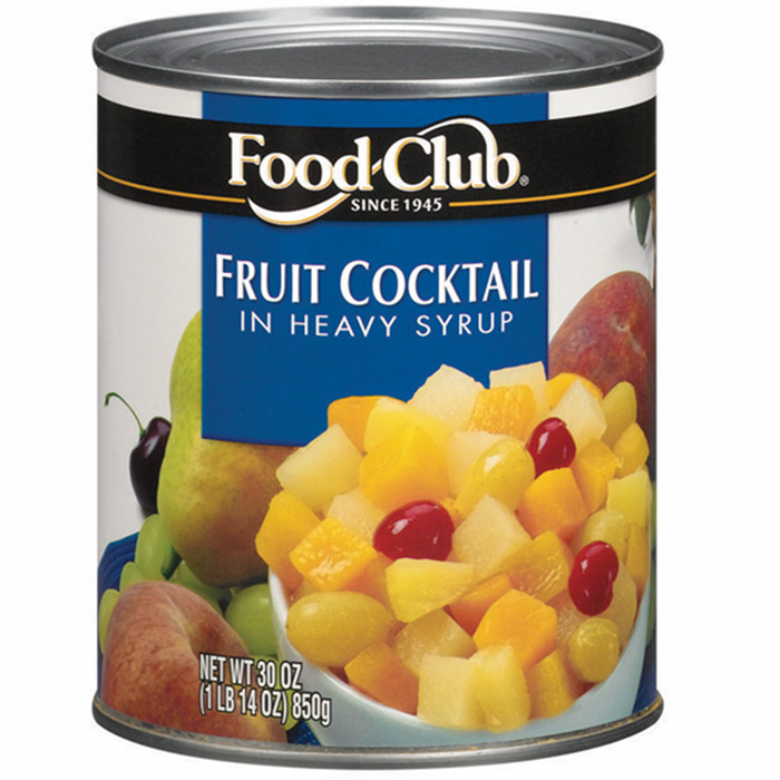 canned fruit cocktail factory